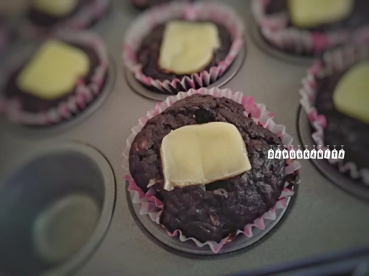 Langkah Gampang Menyiapkan Resep Muffin Pisang Coklat Keju yang Lezat Sekali Anti Ribet, Mantap Sekali