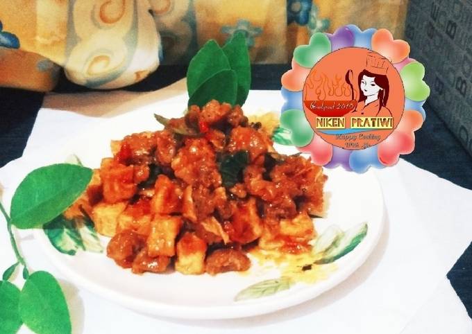 Anti Ribet, Bikin Babat Sapi Balado Tahu 🥘🍽 Enak