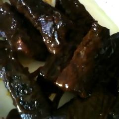 A picture of Slow Baked BBQ Boneless Ribs.