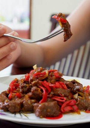 Foto resep Sapi Lada Hitam