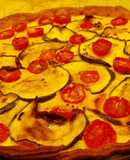 Quiché de verduras de la huerta