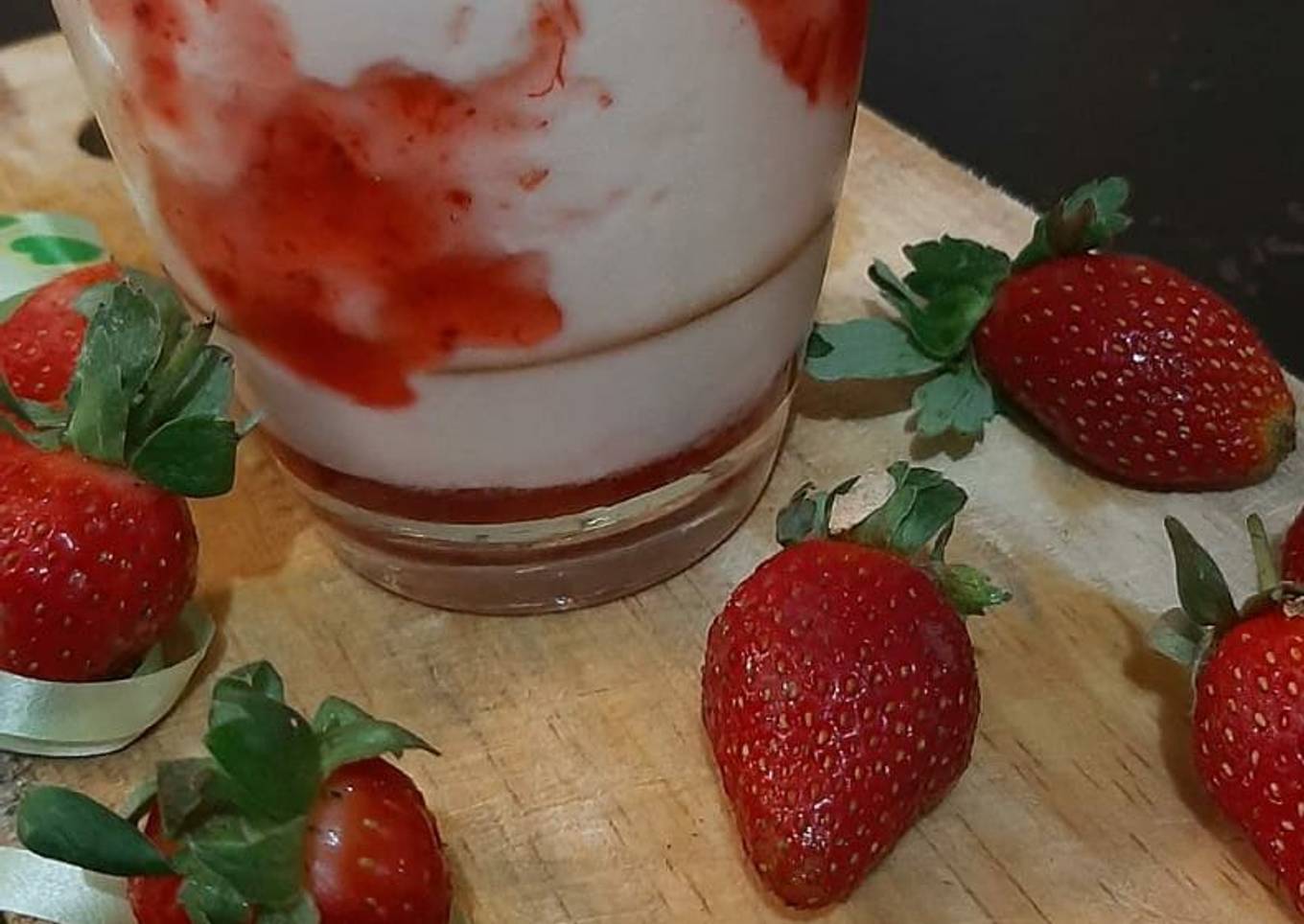 Korean Strawberry Milk