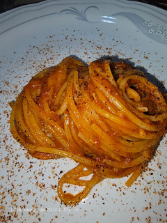 Una foto de Spaghetti con atún