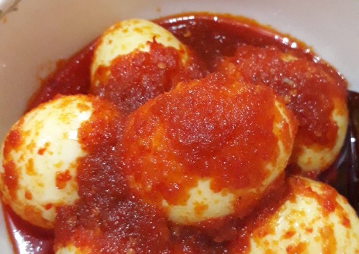 Telur ayam balado