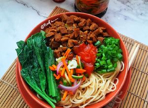 Foto resep Topping Mie Ayam Vegan/Vegetarian (Proteina)