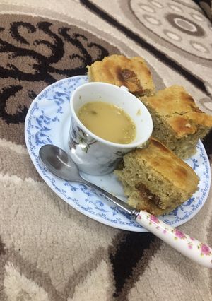 صورة لوصفة كيكة الدخن♥️😋