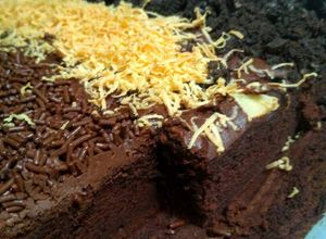 Foto resep Brownies choco hazelnut praktis