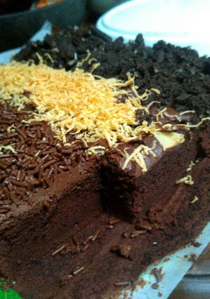 Foto resep Brownies choco hazelnut praktis