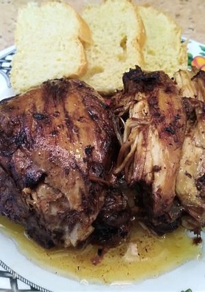 Una foto de Pollo con estilo propio