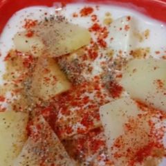 A picture of Aloo raita.