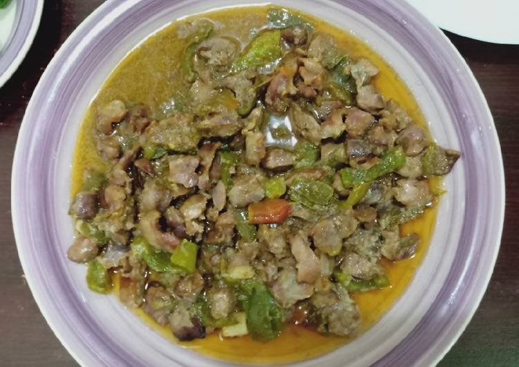 كبدة وقوانص فراخ