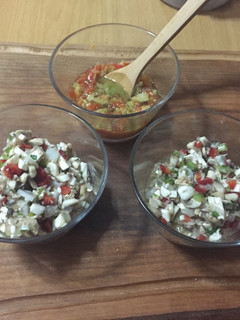 Una foto de Ceviche de champiñón | método grez