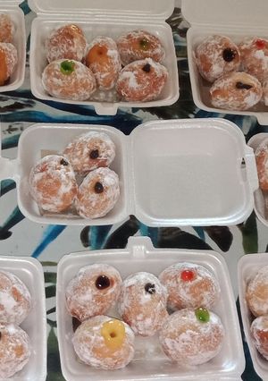 Foto resep Selai coklat homemade 1/2 resep untuk 18 pcs bomboloni