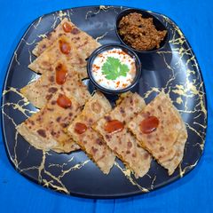A picture of Aloo Paratha.