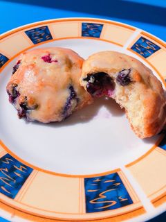 Φωτογραφία της συνταγής Blueberry-banana chewy cookies