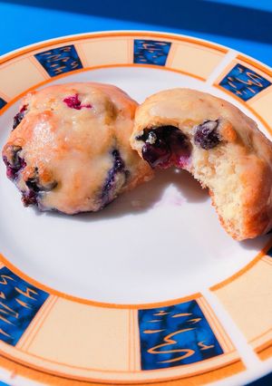 Φωτογραφία της συνταγής Blueberry-banana chewy cookies