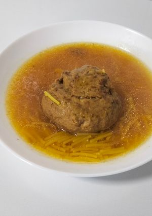 Una foto de Sopa de pelota en Olla GM