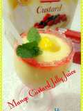 MANGO CUSTARD JELLY JUICE. KokabAndCookpad