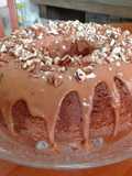 Bundt Cake de vainilla con pasas y pecanas 😋