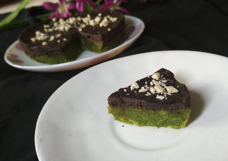 no bake choco kiwi cake recipe main photo