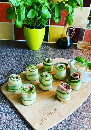 Uborka sushi recept fotója