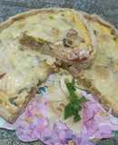 Tarta de Puerros y Quesos