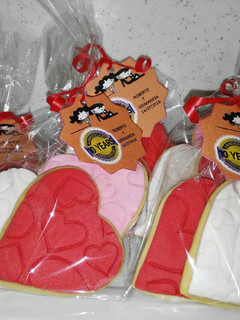 Una foto de Galletas de mantequilla para San Valentin