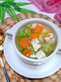 Foto resep Sayur Bening Sawi Tahu Wortel