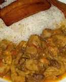 Menudencias de pollo guisadas
