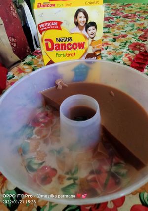 Foto resep Puding susu dancow
