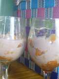 Trifle de pastelera de chocolate