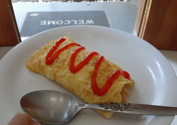 Resep Omurice (Omelette Rice) Anti Gagal