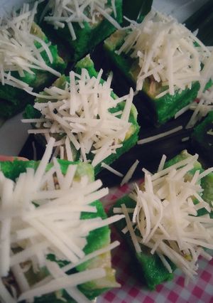 Foto resep Kue pandan keju