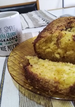 Una foto de Budín de naranja