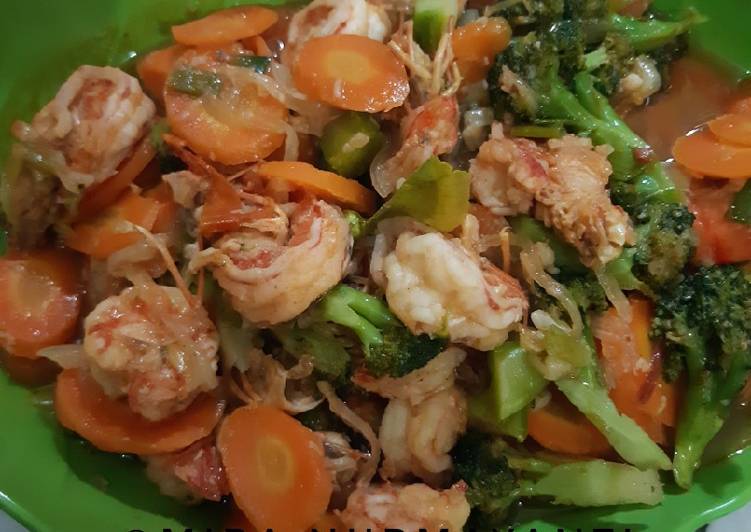 Resep Tumis udang brokoli, Menggugah Selera