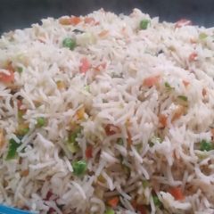 Veggies Fried rice A picture of Veggies Fried rice.