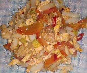 Resep Terbaik Orak arik telur sawi putih Enak Bergizi Resep Terbaik Orak arik telur sawi putih Enak Bergizi