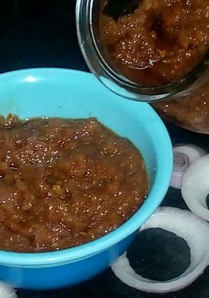 प्याज की चटनी (Pyaaj ki chutney recipe in hindi) रेसिपी मुख्य फोटो