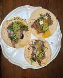 Tacos de puyazo al horno de leña