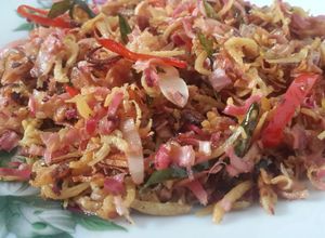 Foto resep Sambel Tumis Teri Kecombrang