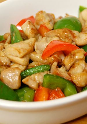 雙椒腿肉 的食譜成品照片