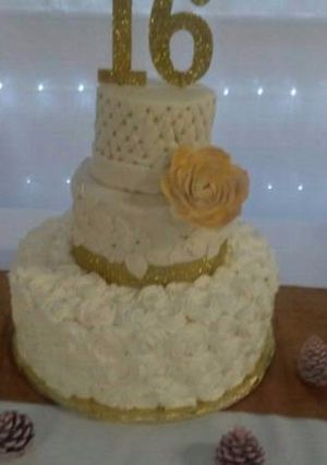 Una foto de Pastel sweet XVI