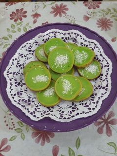 Foto resep Kue lumpur pandan