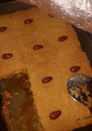 صورة لوصفة قلب اللوز ❤❤😋😋