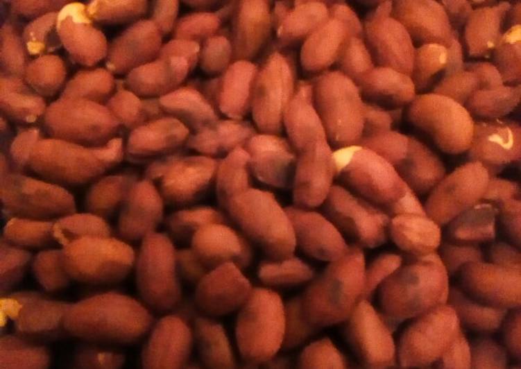 Recipe of Homemade Pan fried ground nuts