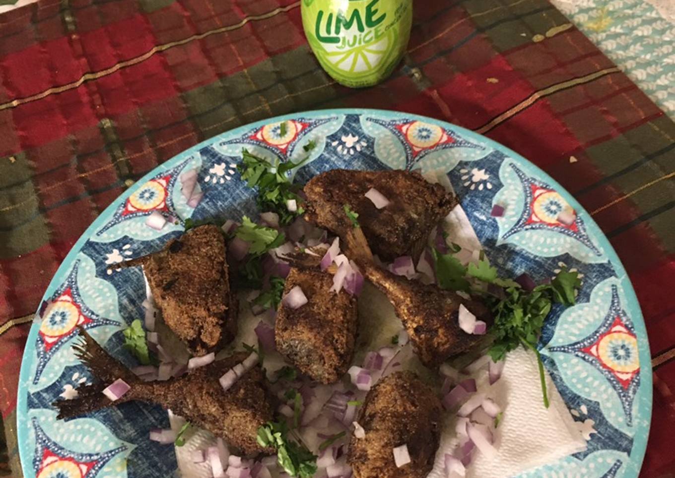 Fried Indian Mackerel #mycookbook