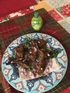 A picture of Fried Indian Mackerel#mycookbook.