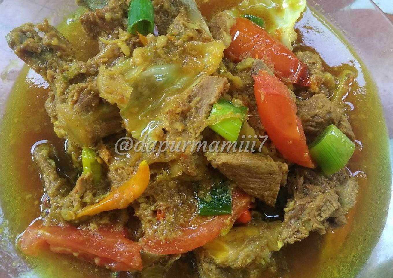 Tongseng Tanpa Santan