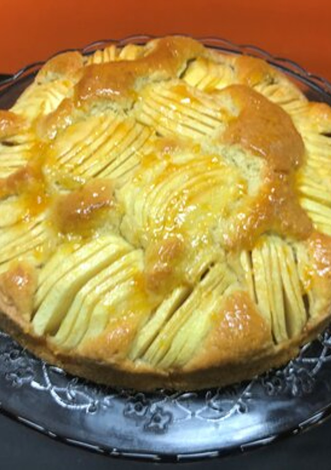 Una foto de Bizcocho con manzanas en Thermomix