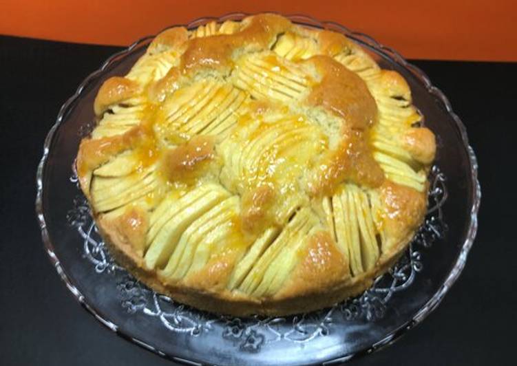 Bizcocho con manzanas en Thermomix